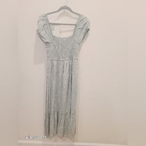 Aeropostale Light Blue Maxi Dress